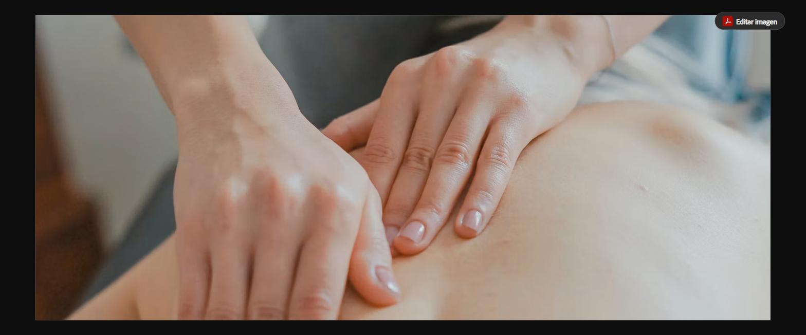 Sesión de fisioterapia