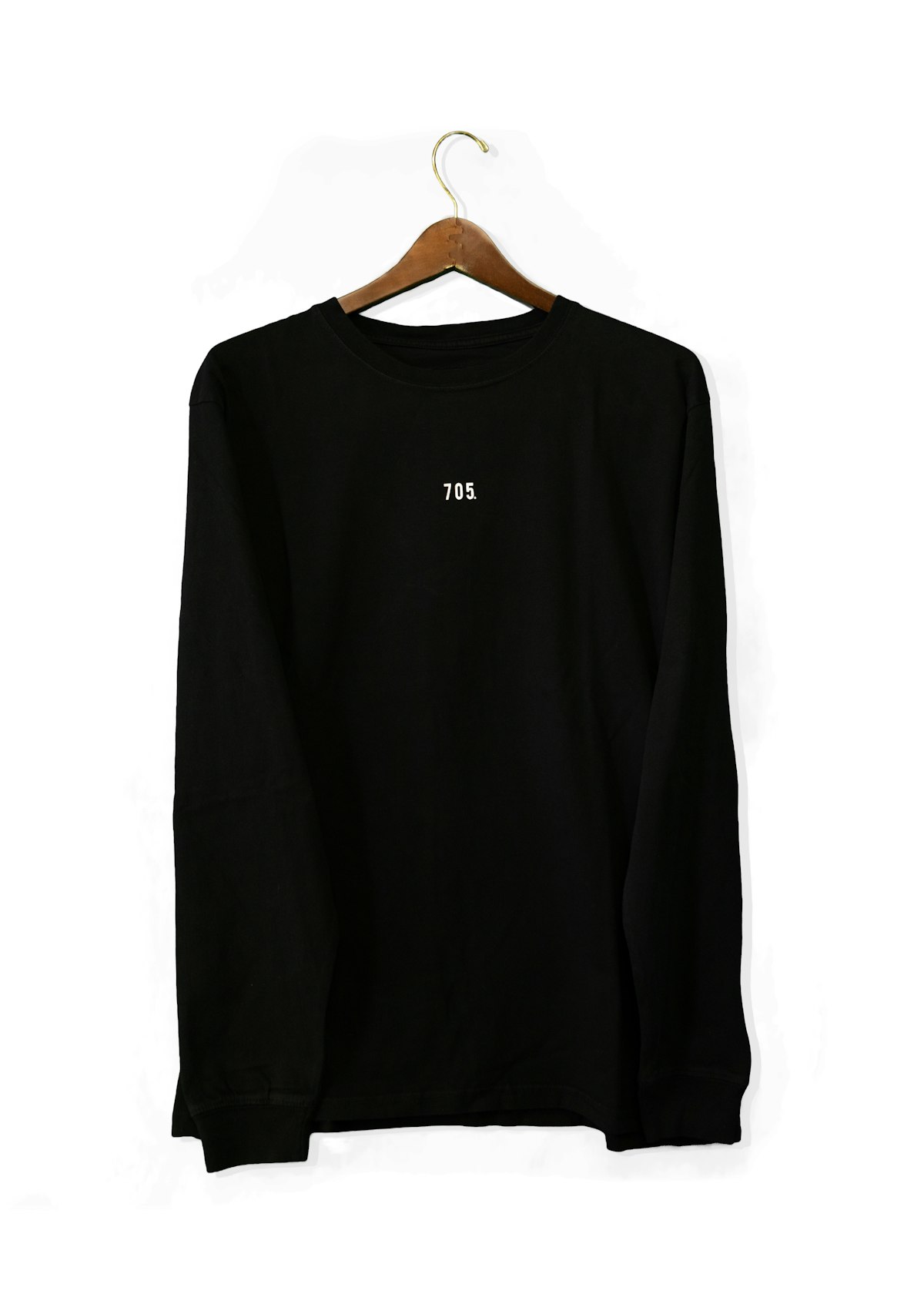 Camisa de popelín negra