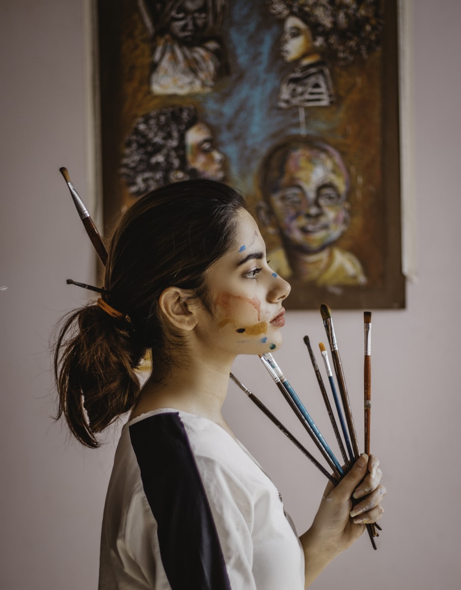 Amparo Bosch en su taller