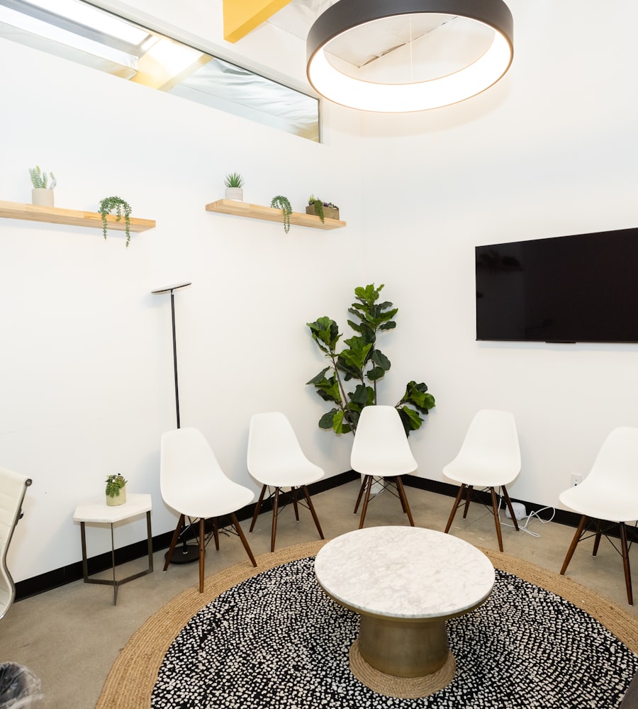 Sala de espera de la consulta